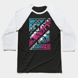 Brooklyn Retro Car Garage #1 Baseball T-Shirt